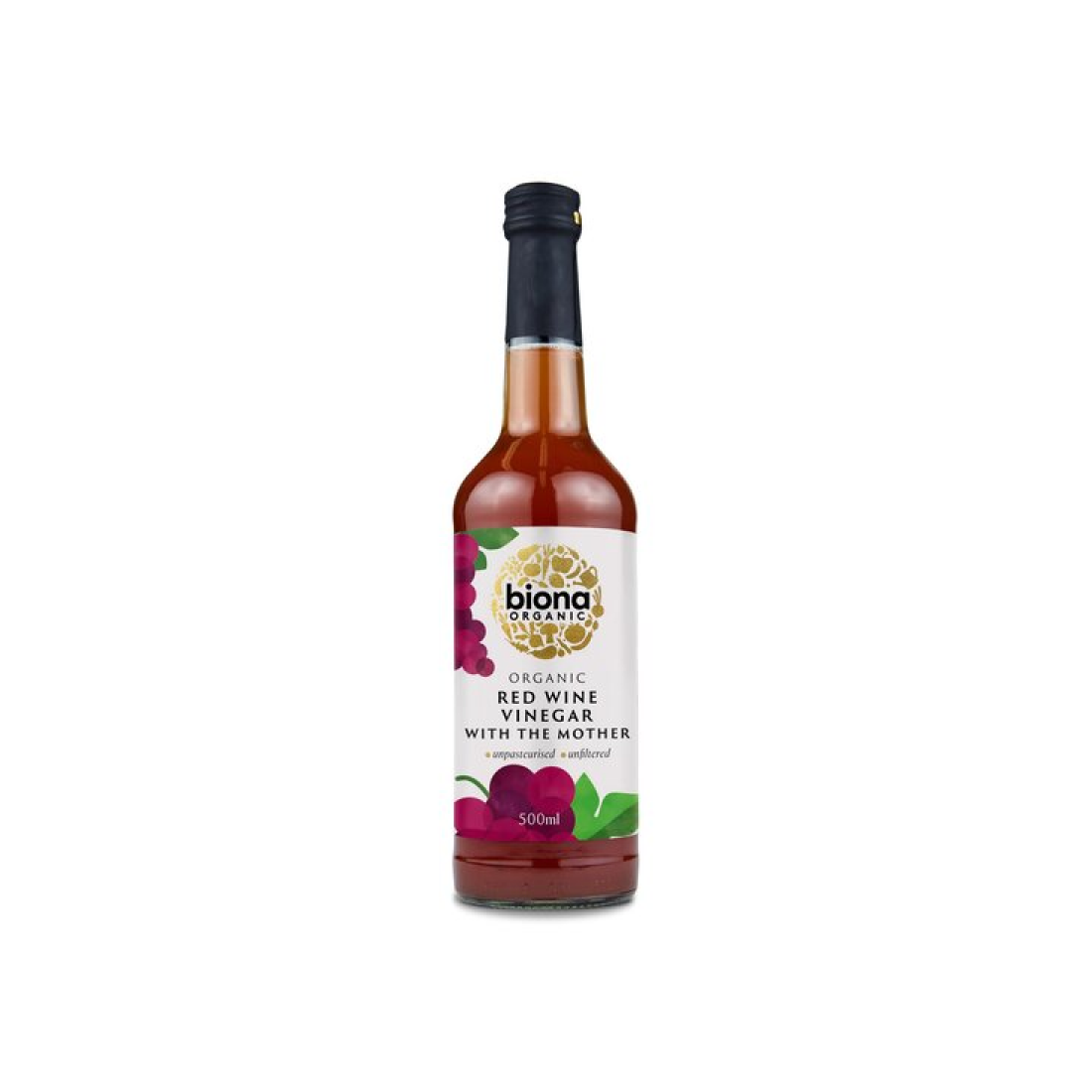 BIONA ORGANIC VINEGAR RED WINE - 500 ML
