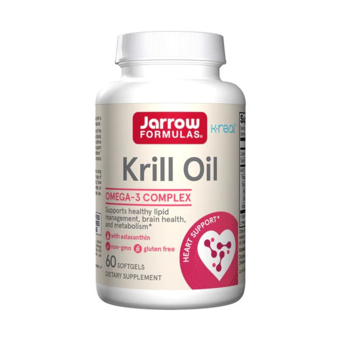 JARROW FORMULAS KRILL OIL - 60 SOFTGELS