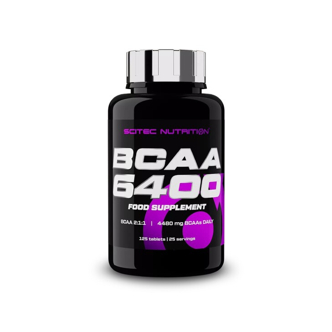 SCITEC BCAA 6400 - 125 TABLETS