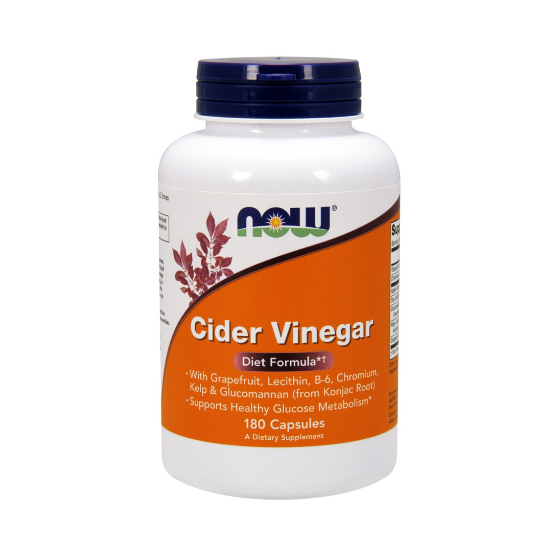 NOW FOODS CIDER VINEGAR - 180 CAPS