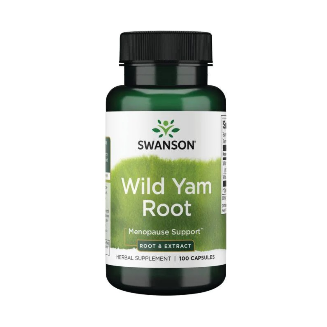 SWANSON WILD YAM ROOT - 100 CAPS
