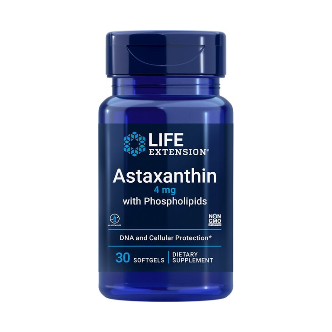 LIFE EXTENSION ASTAXANTHIN WITH PHOSPHOLIPIDS 4MG - 30 SOFTGELS
