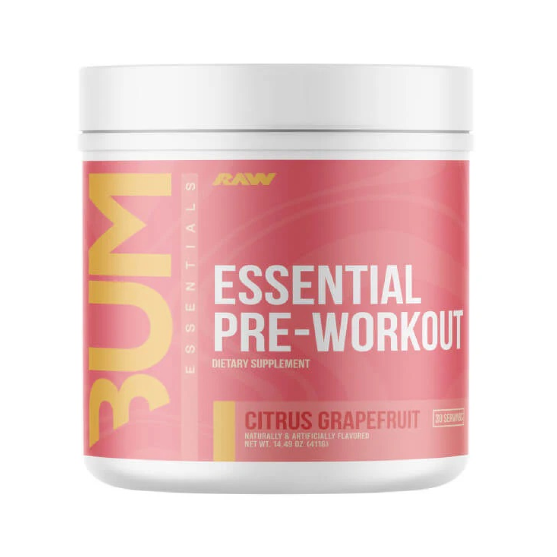 RAW NUTRITION CBUM ESSENTIAL PRE-WORKOUT CITRUS GRAPEFRUIT - 411 GRAMS