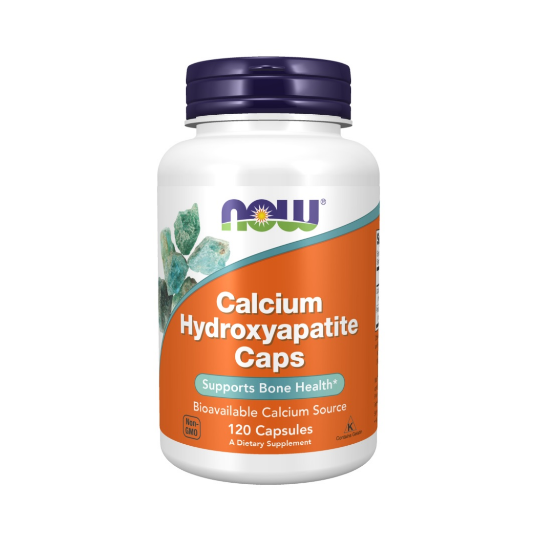NOW FOODS CALCIUM HYDROXYAPATITE - 120 CAPS