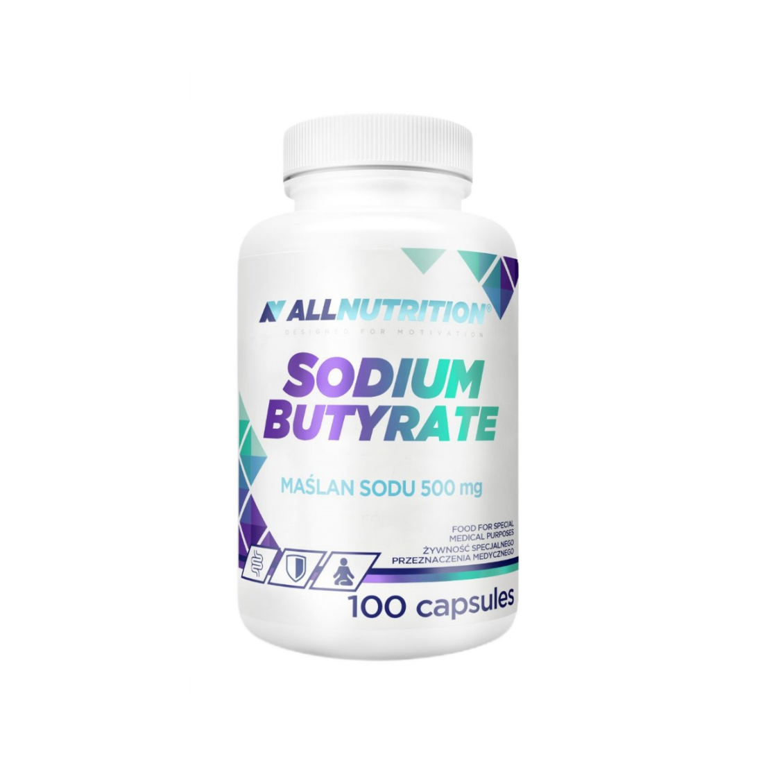 ALLNUTRITION SODIUM BUTYRATE - 100 CAPS (EAN 5902837755625)