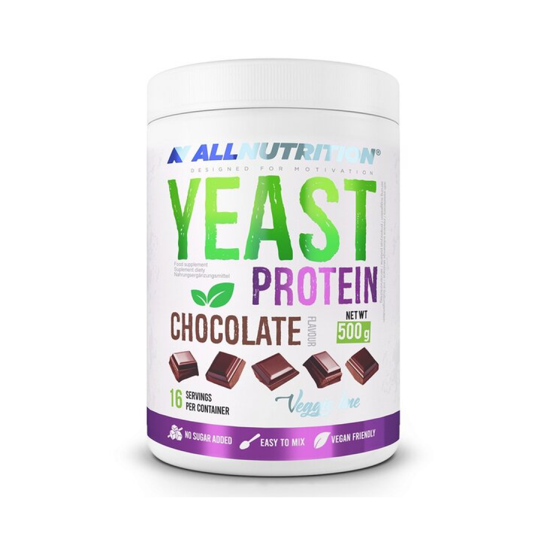 ALLNUTRITION YEAST PROTEIN CHOCOLATE - 500 GRAMS