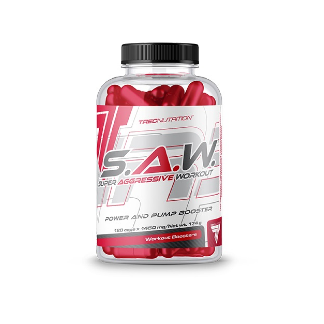 TREC NUTRITION SAW CAPS - 120 CAPS