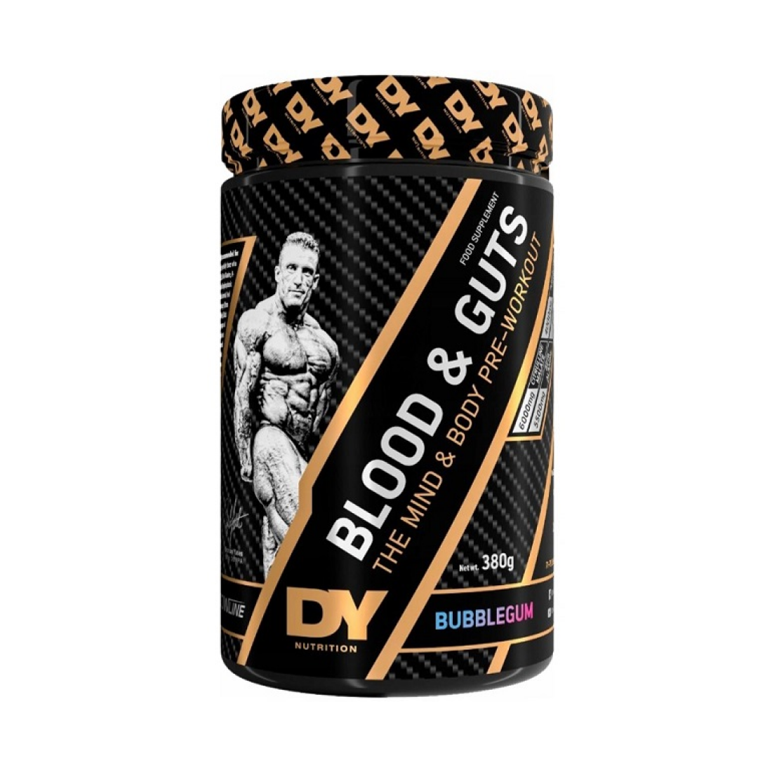 DORIAN YATES BLOOD AND GUTS BUBBLE GUM - 380 GRAMS