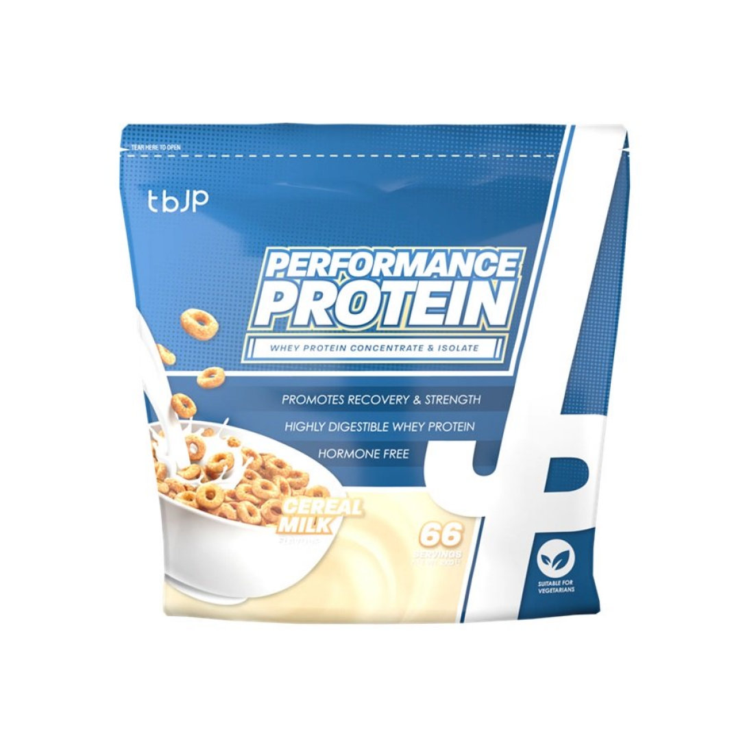 TRAINED BY JP PERFORMANCE PROTEIN CEREAL MILK (EAN 749565517751) - 2000 GRAMS