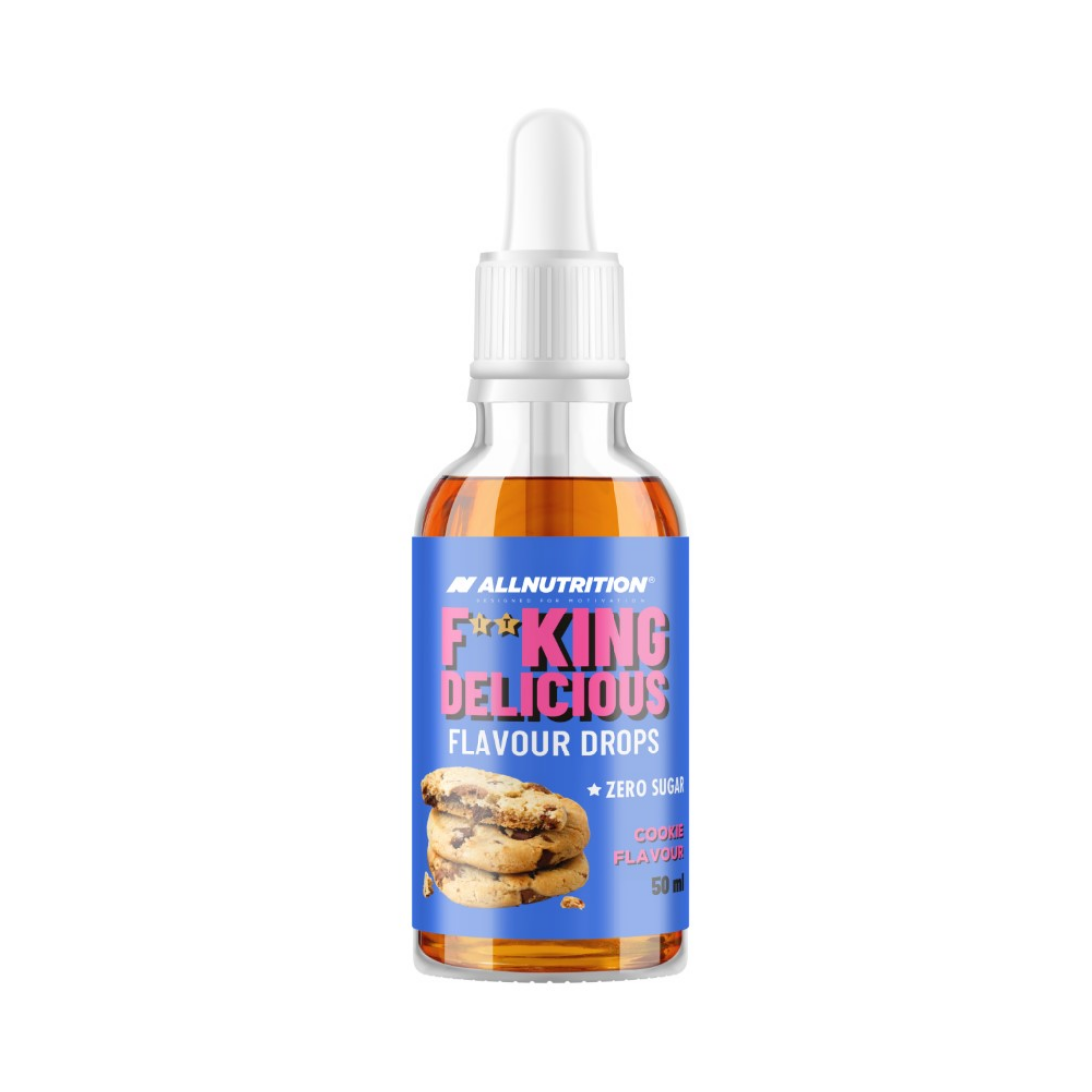 ALLNUTRITION FITKING DELICIOUS FLAVOUR DROPS COOKIE - 50 ML