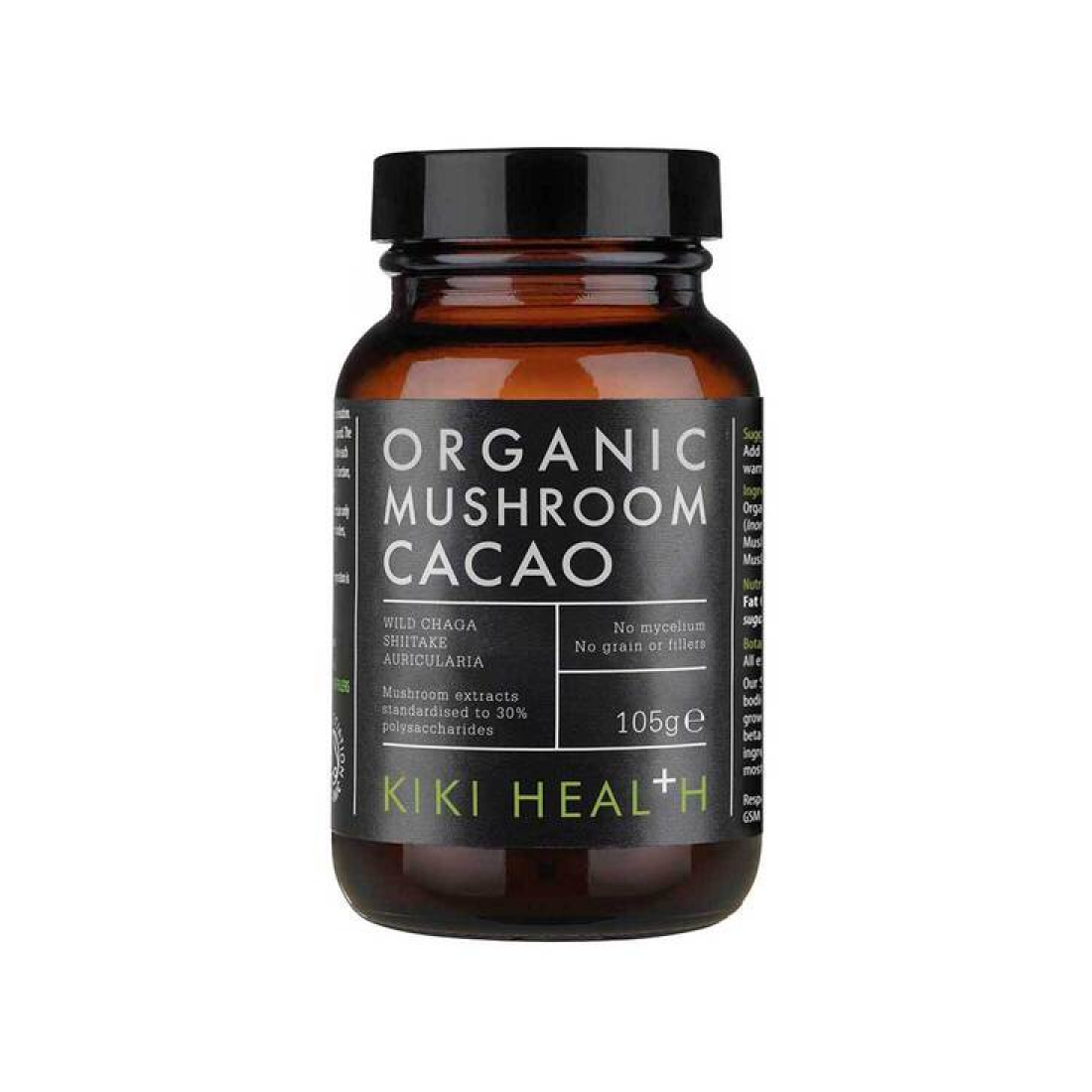 KIKI HEALTH MUSHROOM CACAO - 105 GRAMS