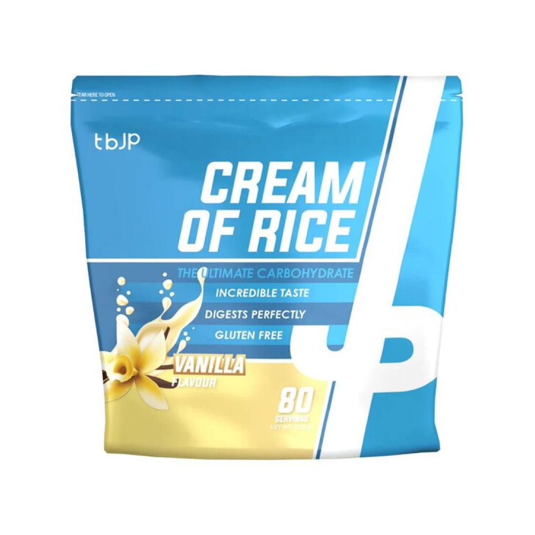 TRAINED BY JP CREAM OF RICE VANILLA - 2000 GRAMS