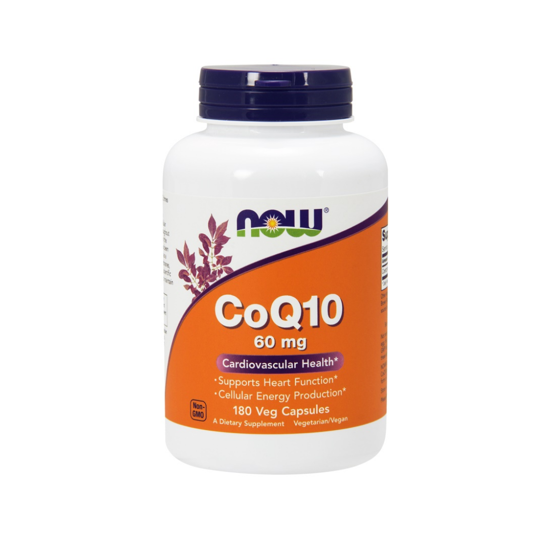 NOW FOODS COQ10 60MG - 180 VCAPS