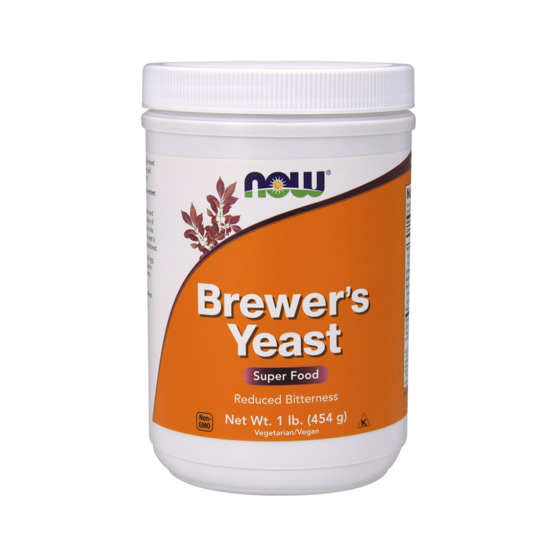 NOW FOODS BREWER'S YEAST POWDER - 454 GRAMS