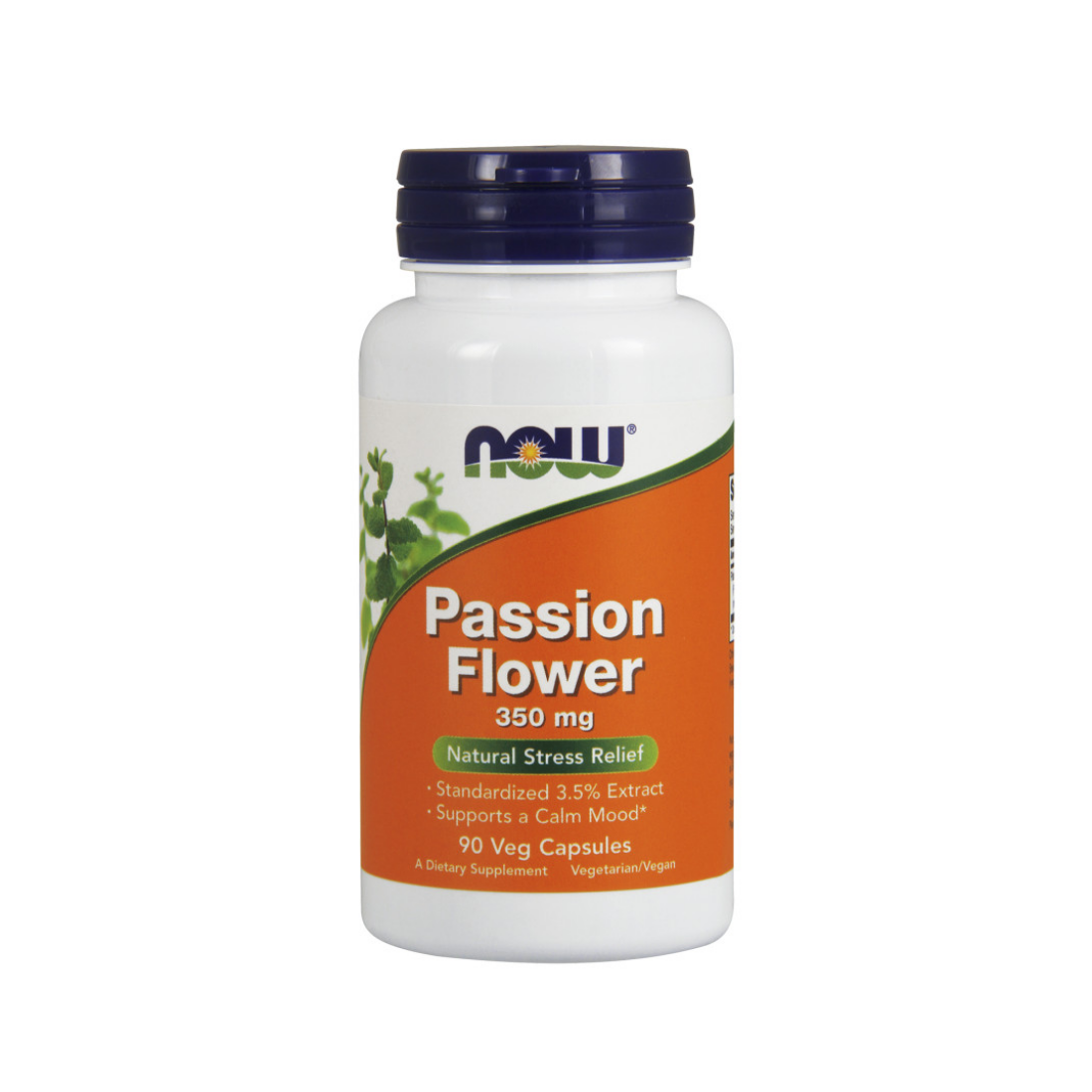 NOW FOODS PASSION FLOWER 350MG - 90 VCAPS
