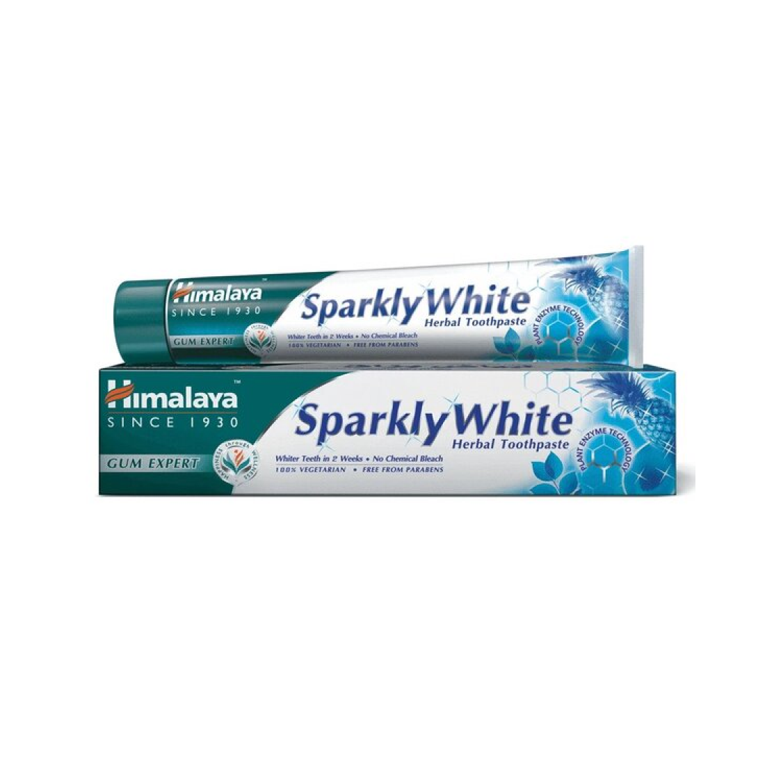 HIMALAYA SPARKLY WHITE HERBAL TOOTHPASTE - 75 ML