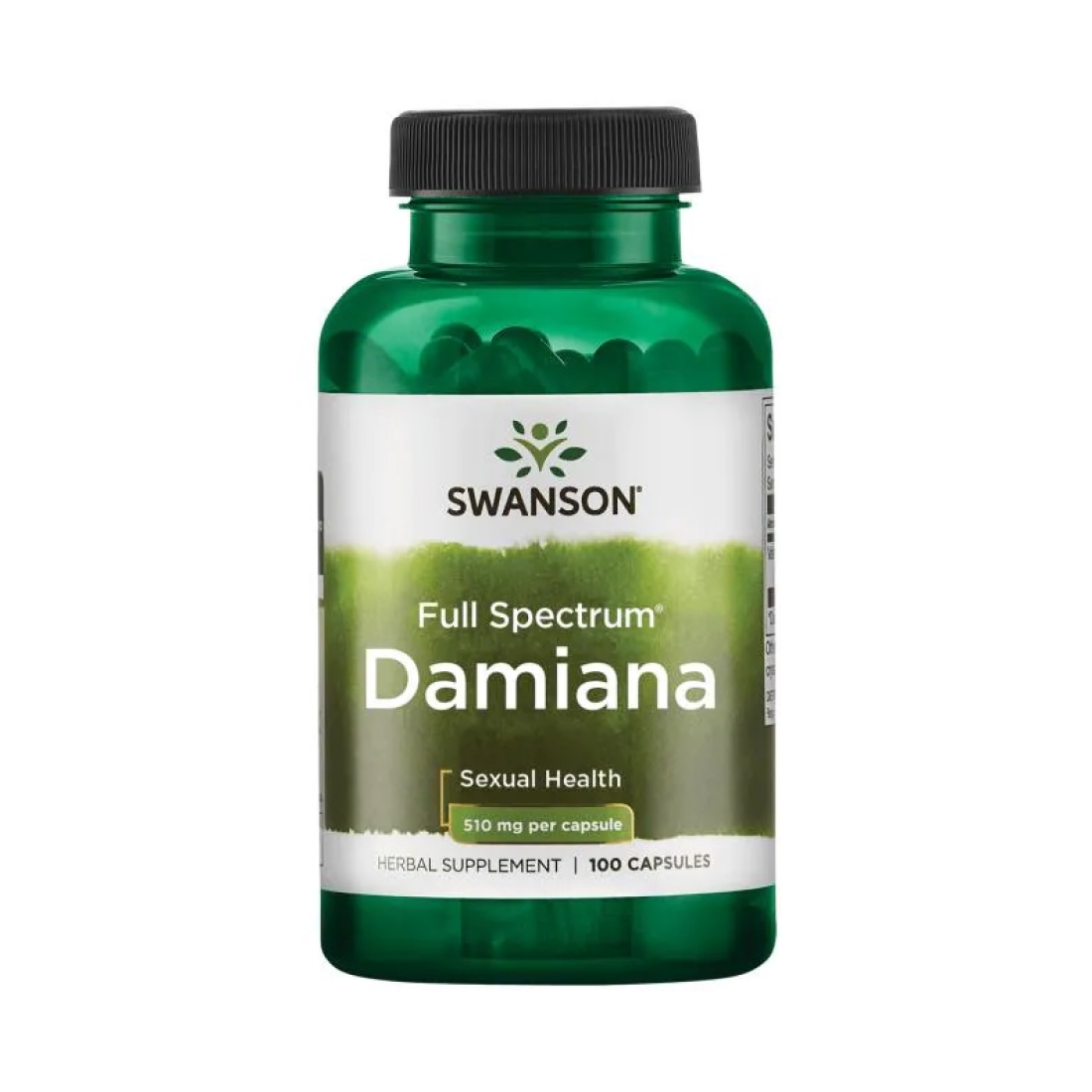 SWANSON DAMIANA 510MG - 100 CAPS