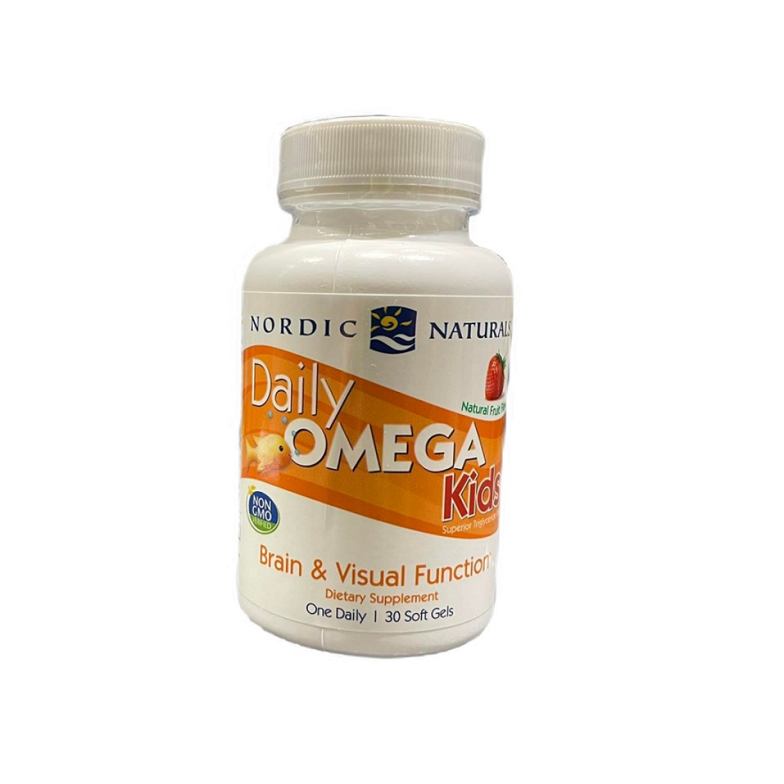 NORDIC NATURALS DAILY OMEGA KIDS NATURAL FRUIT FLAVOR - 30 SOFTGELS
