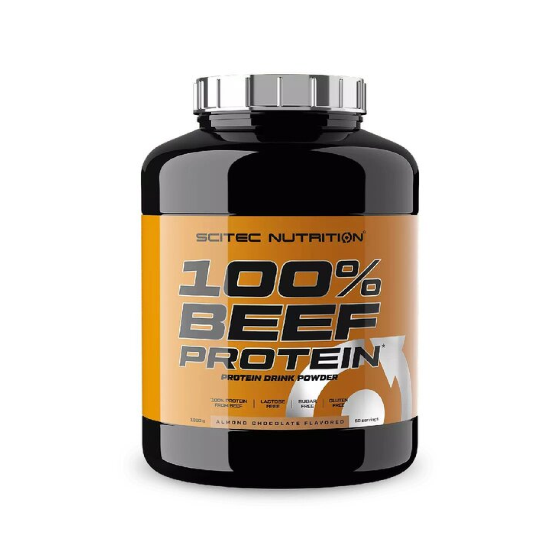 SCITEC 100% BEEF PROTEIN ALMOND CHOCOLATE - 1800 GRAMS