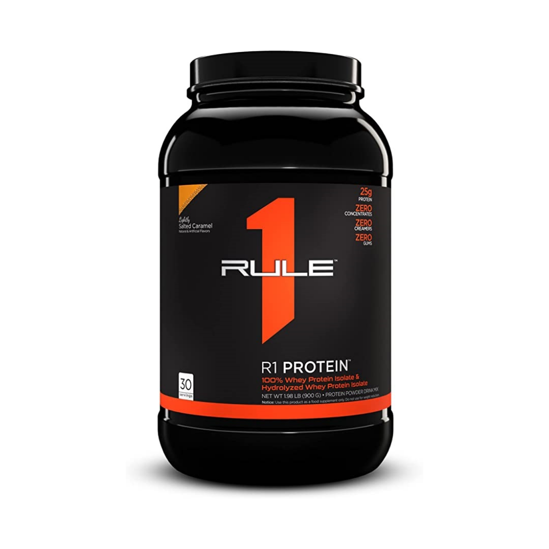 RULE ONE R1 PROTEIN LIGHTLY SALTED CARAMEL - 900 GRAMS
