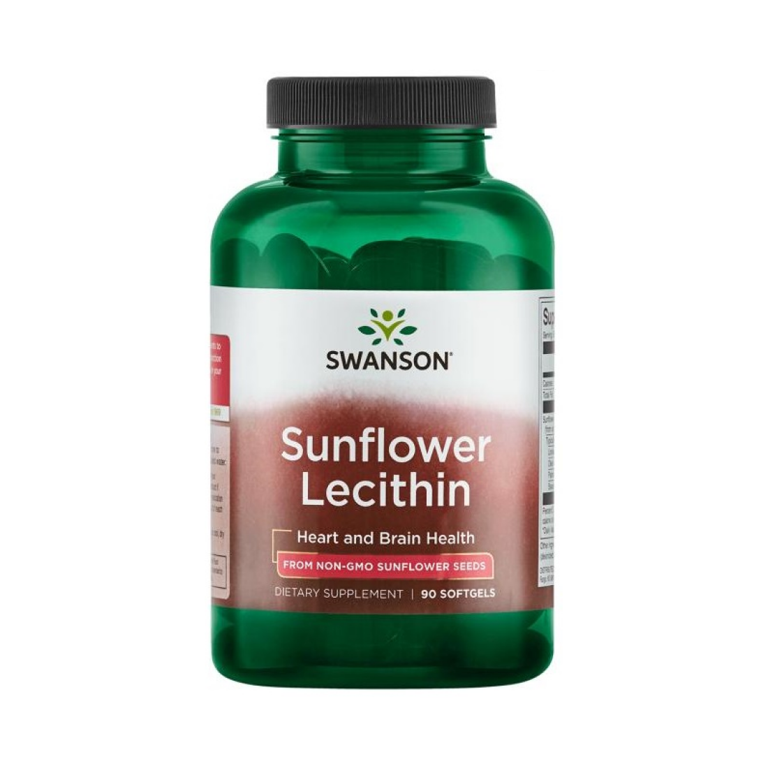 SWANSON SUNFLOWER LECITHIN - 90 SOFTGELS