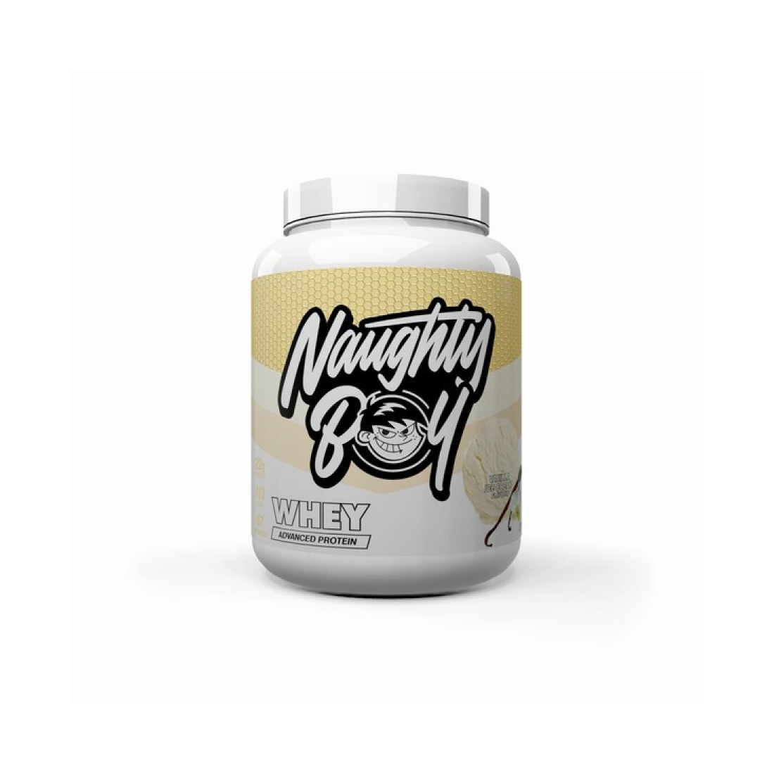 NAUGHTY BOY ADVANCED WHEY VANILLA ICE CREAM - 2010 GRAMS