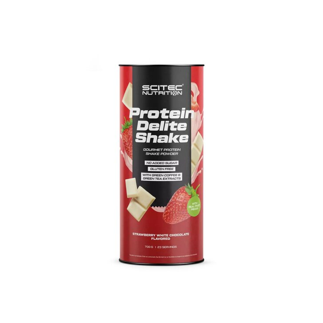 SCITEC PROTEIN DELITE SHAKE STRAWBERRY WHITE CHOCOLATE - 700 GRAMS
