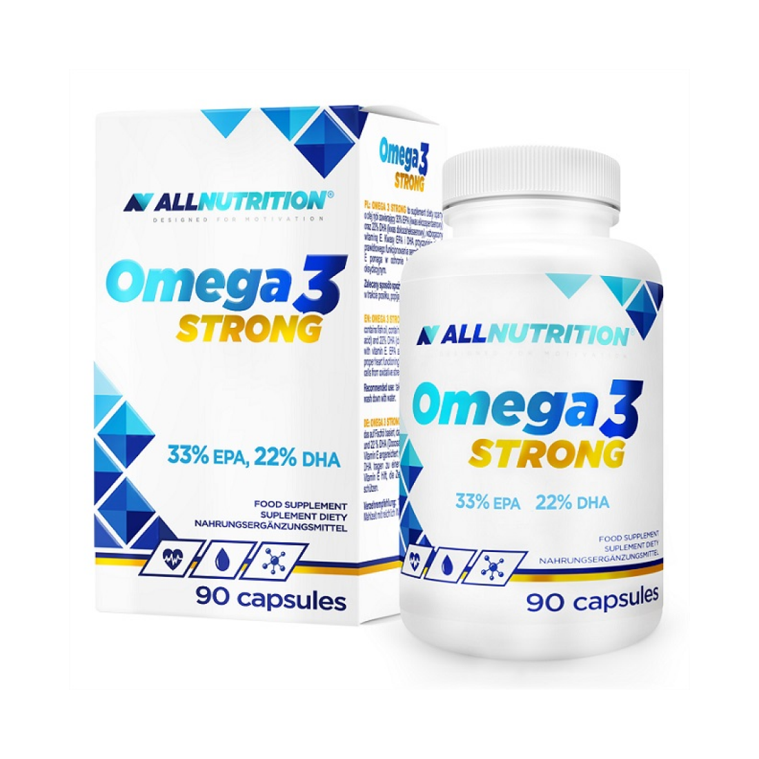 ALLNUTRITION OMEGA 3 STRONG - 90 CAPS
