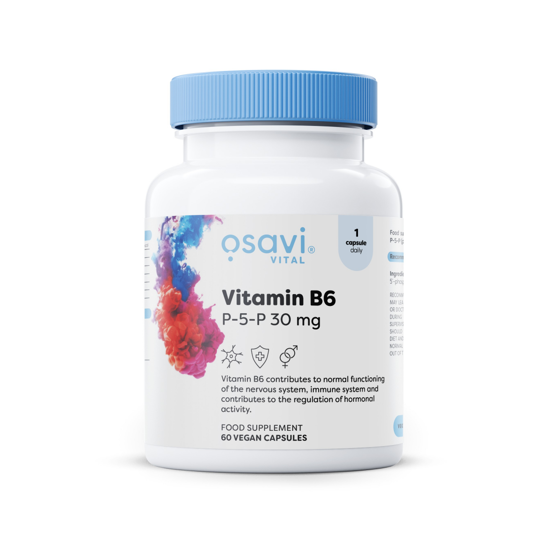 OSAVI VITAMIN B6 - P-5-P 30MG - 60 VEGAN CAPS