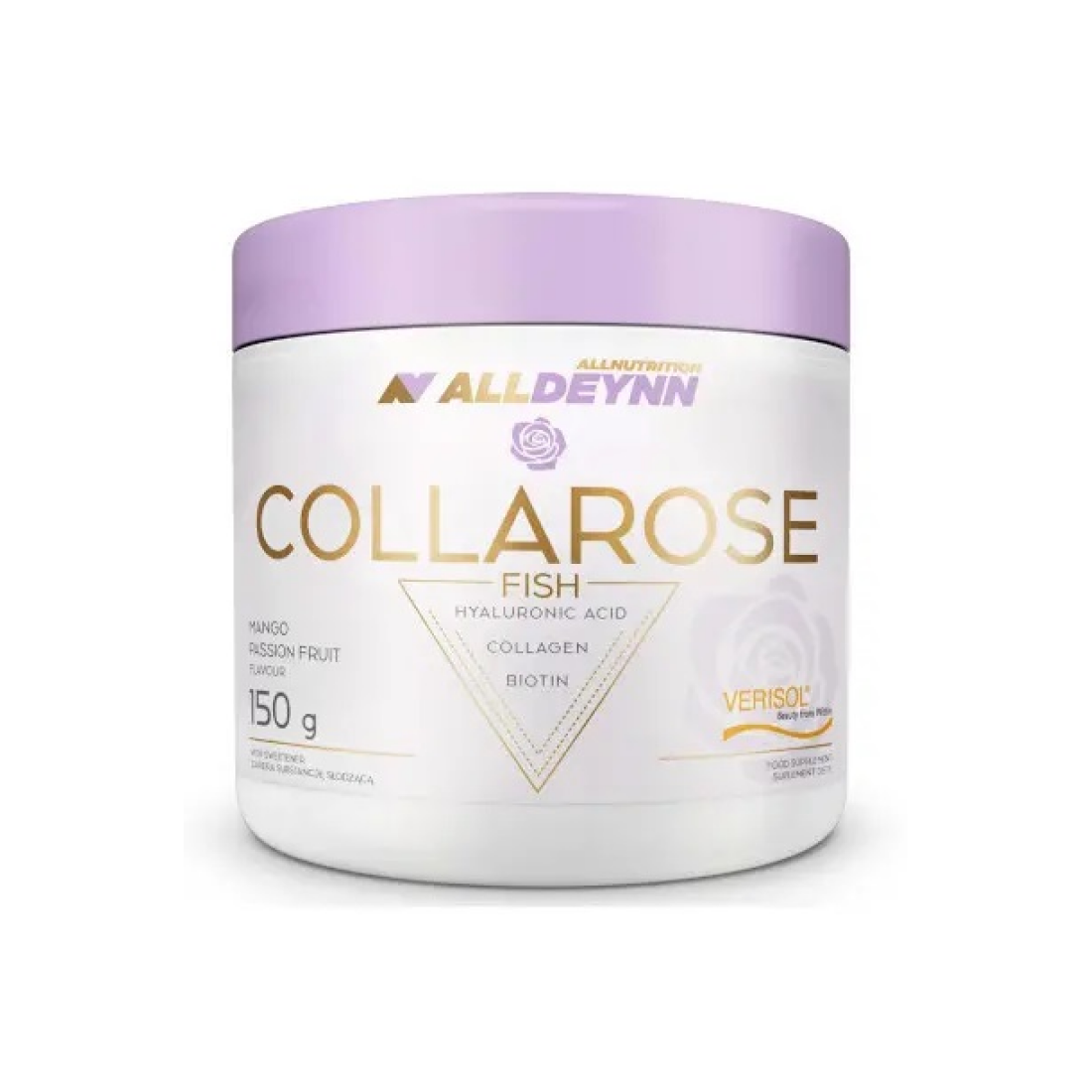 ALLNUTRITION ALLDEYNN COLLAROSE FISH MANGO PASSION FRUIT - 150 GRAMS