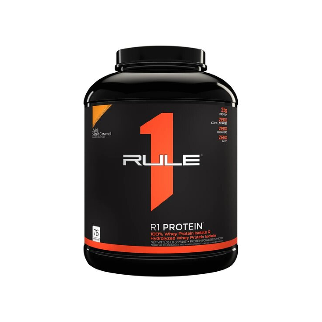 RULE ONE R1 PROTEIN LIGHTLY SALTED CARAMEL - 2280 GRAMS