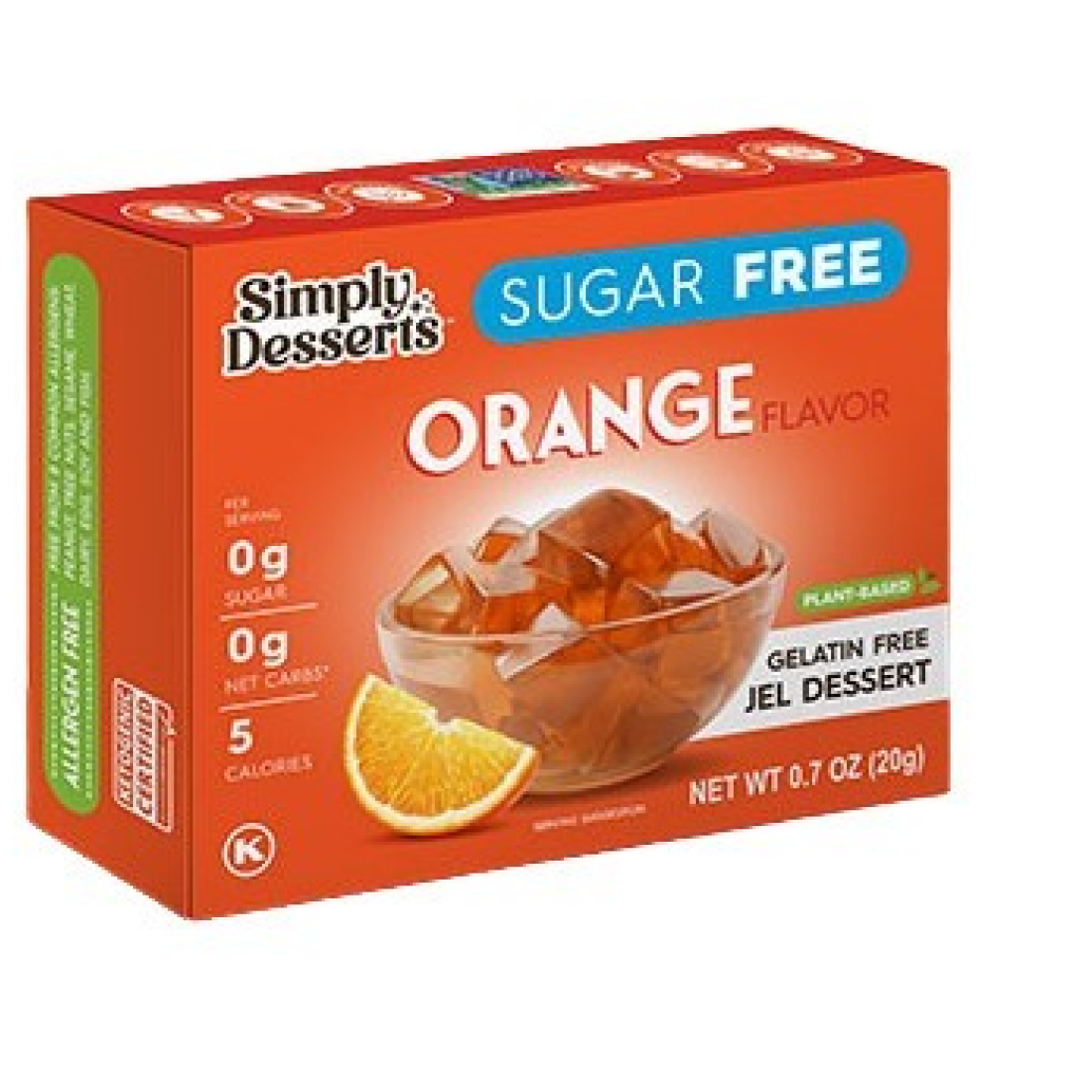 SIMPLY DELISH JEL DESSERT ORANGE - 20 GRAMS
