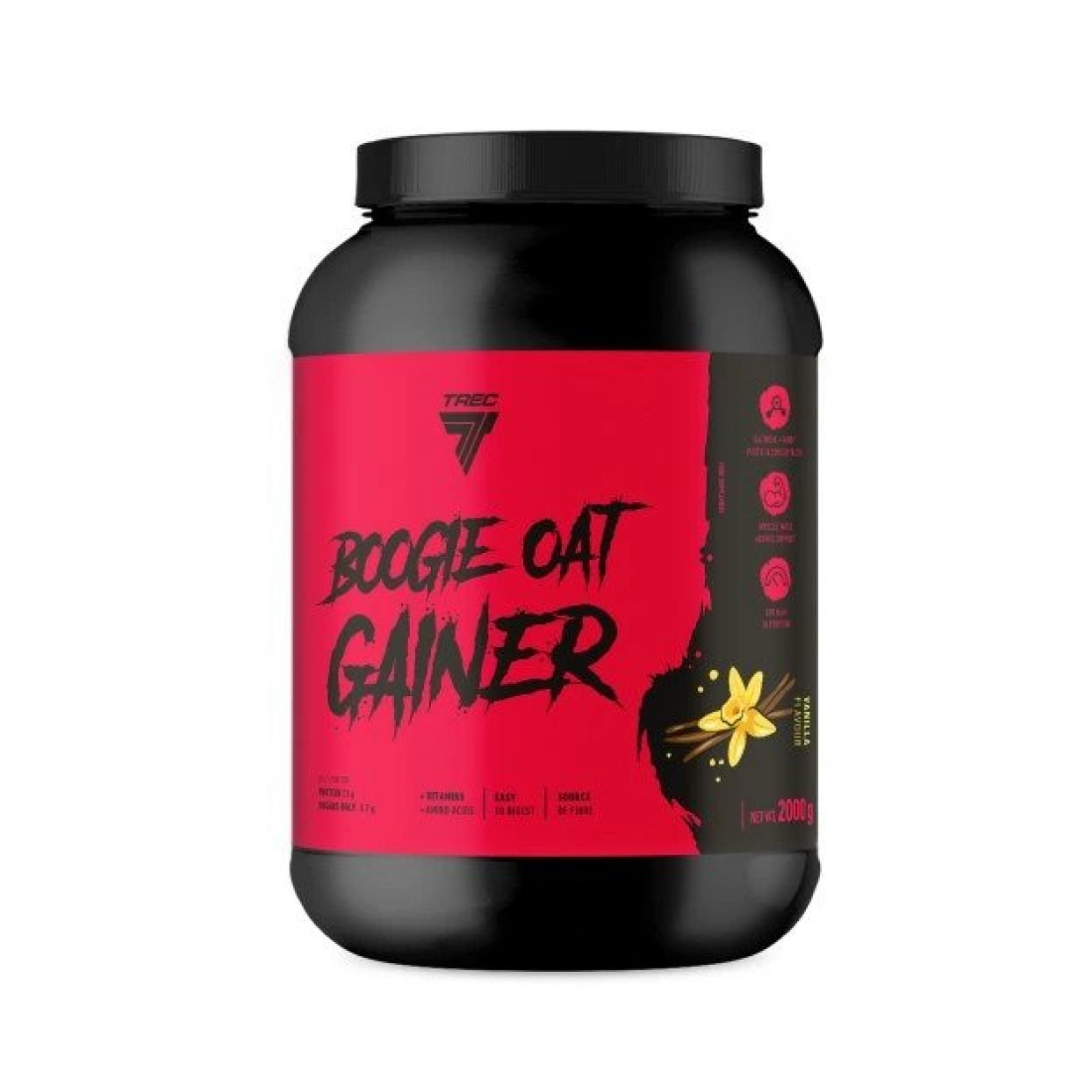 TREC NUTRITION BOOGIE OAT GAINER VANILLA - 2000 GRAMS