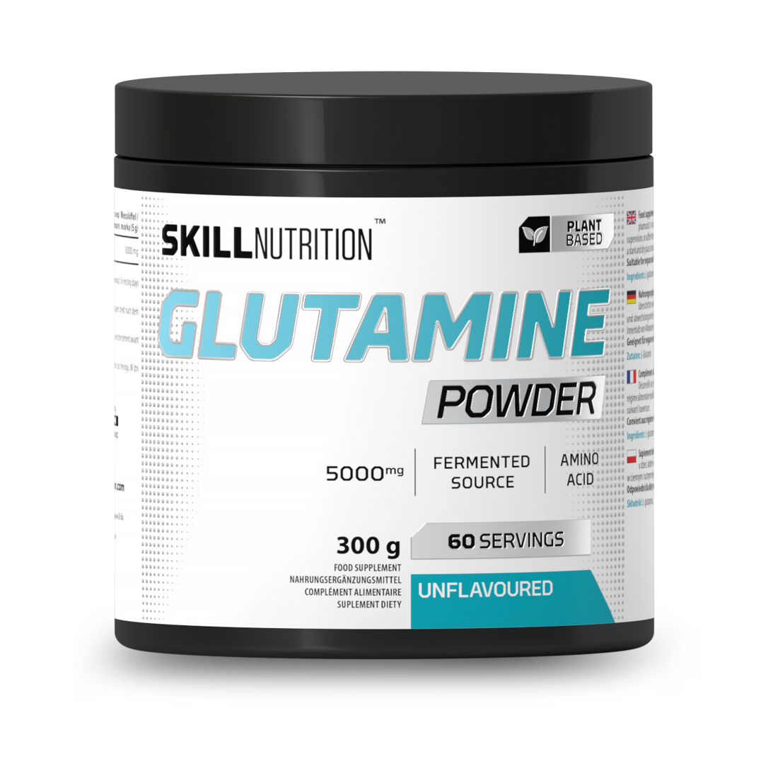 SKILL NUTRITION GLUTAMINE POWDER UNFLAVOURED - 300 GRAMS