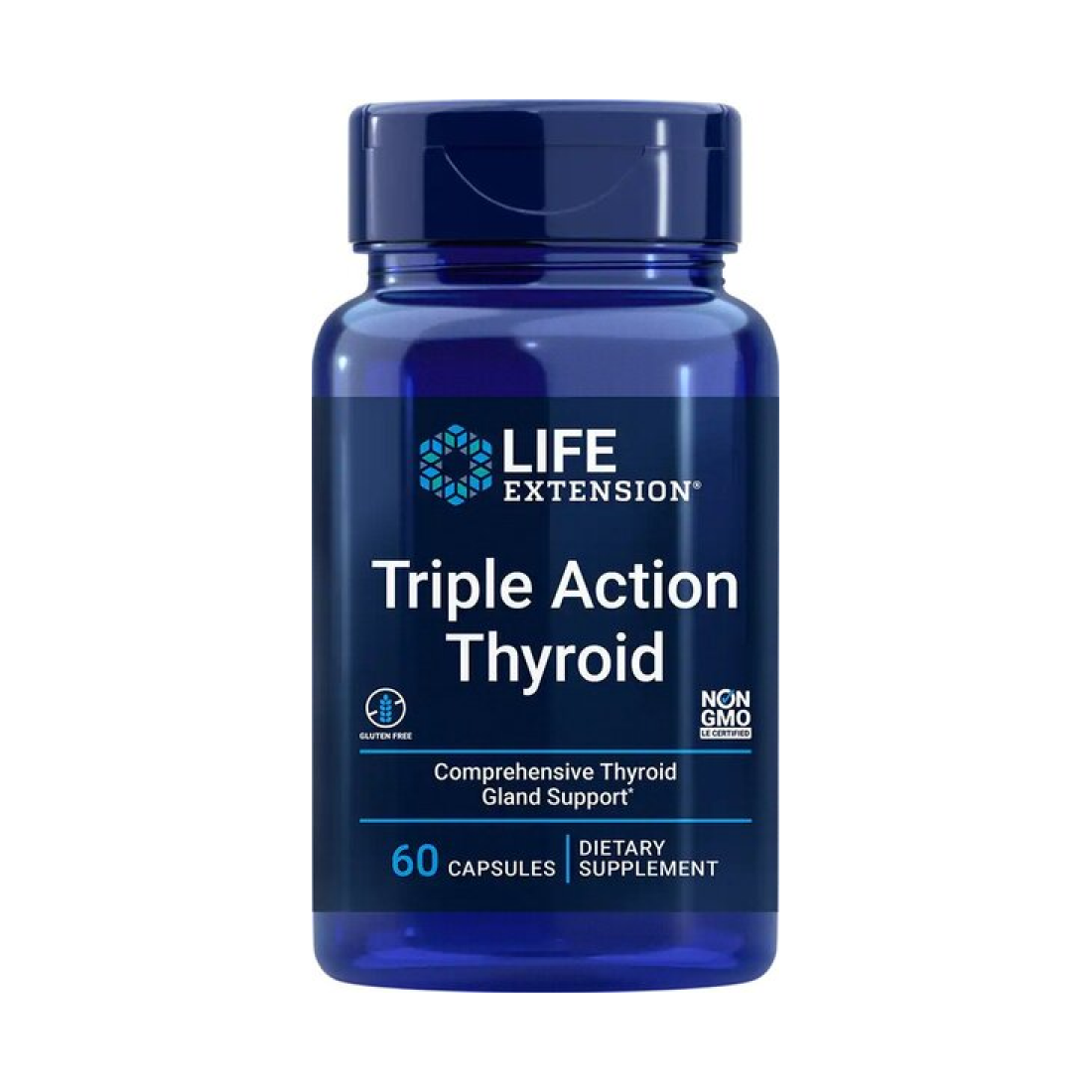 LIFE EXTENSION TRIPLE ACTION THYROID - 60 CAPS
