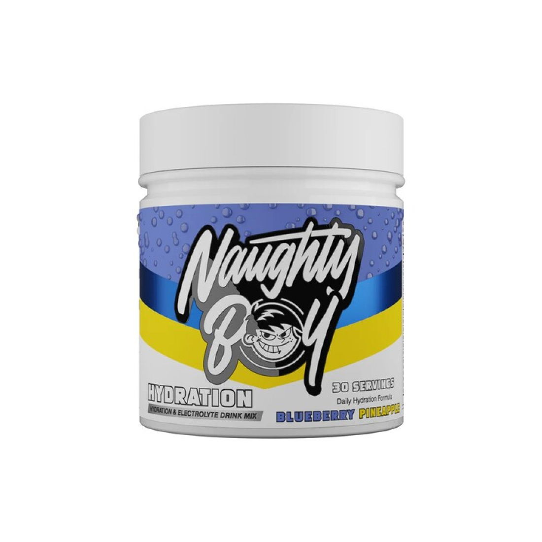 NAUGHTY BOY HYDRATION BLUEBERRY PINEAPPLE - 255 GRAMS