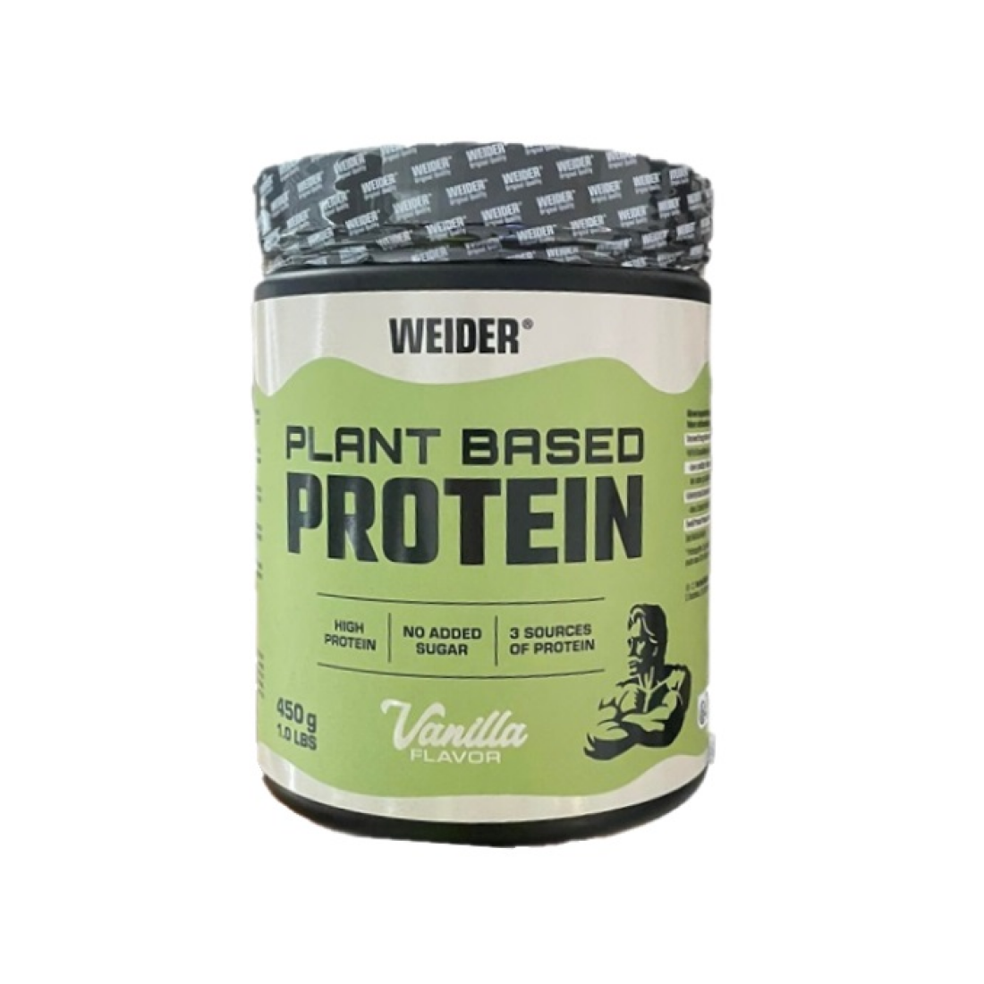 WEIDER PLANT BASED PROTEIN VANILLA - 450 GRAMS