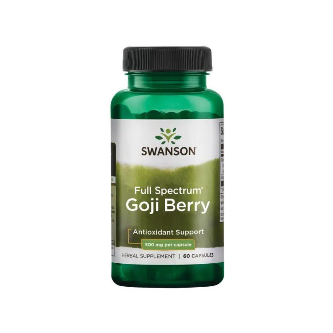 SWANSON FULL SPECTRUM GOJI BERRY 500MG - 60 CAPS