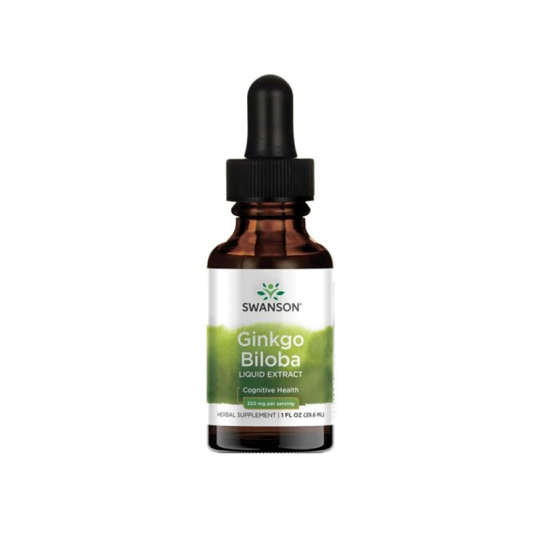 SWANSON GINKGO BILOBA LIQUID EXTRACT 250MG - 29 ML