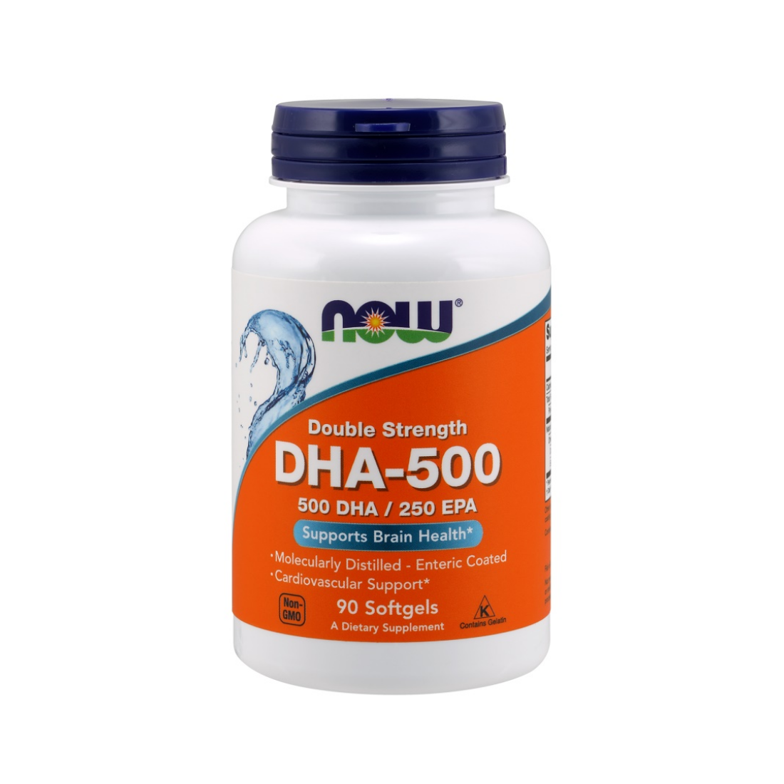 NOW FOODS DHA-500 500 DHA / 250 EPA - 90 SOFTGELS