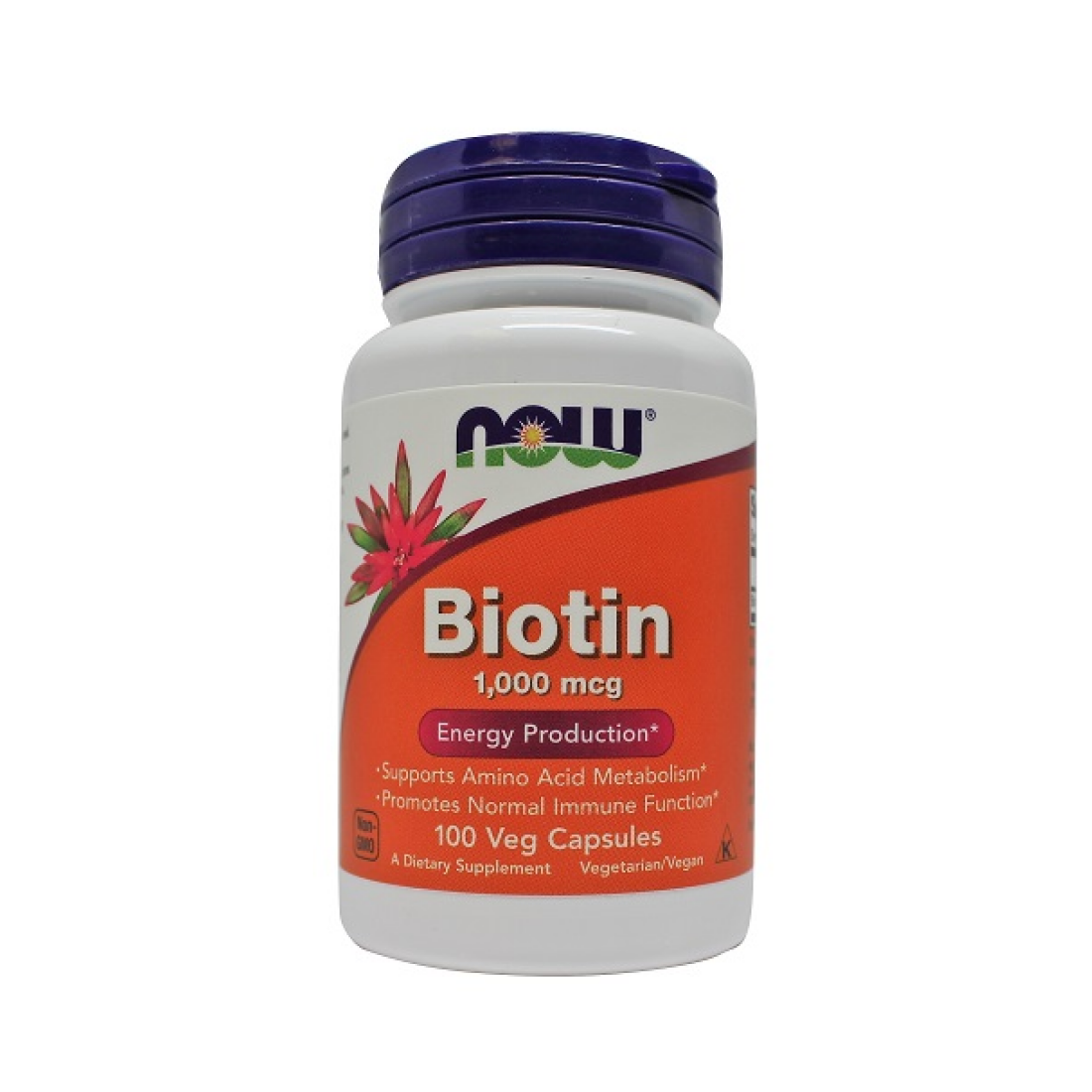 NOW FOODS BIOTIN 1000MCG - 100 VCAPS
