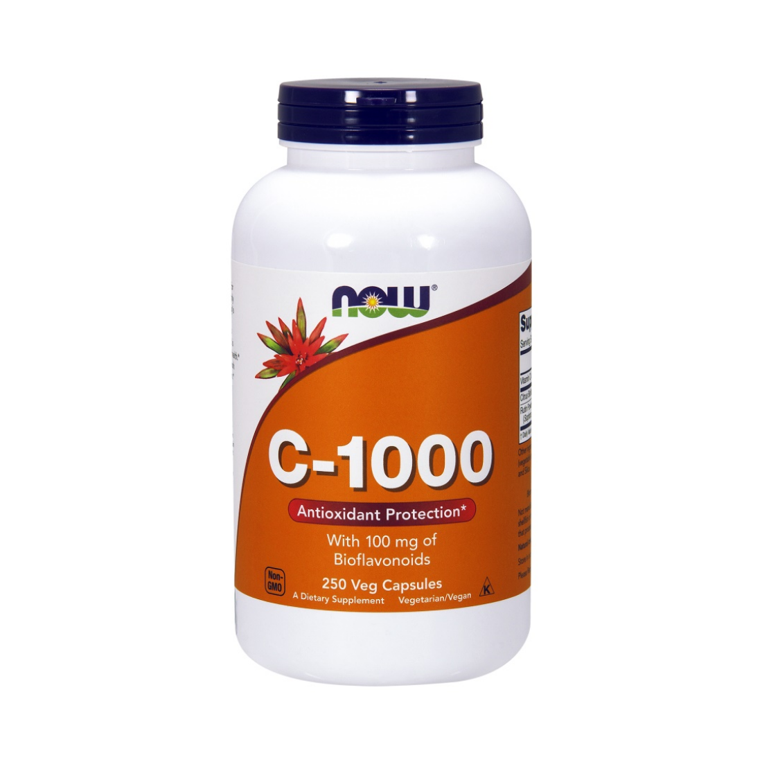 NOW FOODS VITAMIN C-1000 WITH 100MG BIOFLAVONOIDS - 250 VCAPS