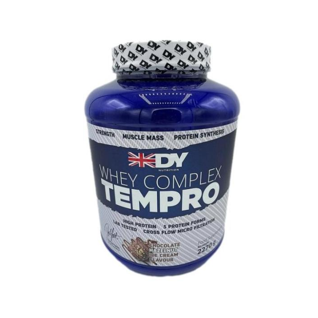 DORIAN YATES WHEY COMPLEX TEMPRO CHOCOLATE HAZELNUT - 2270 GRAMS