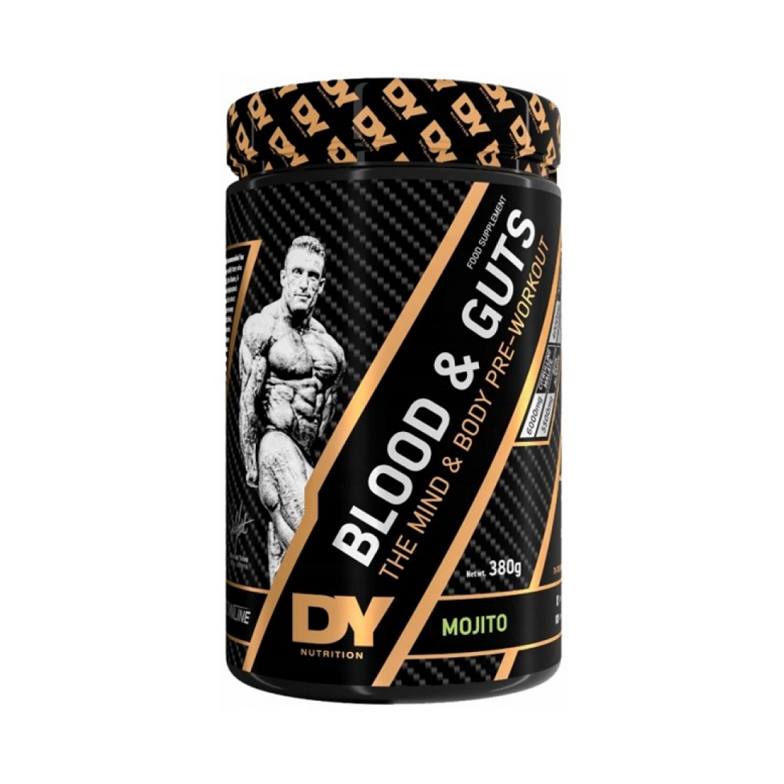 DORIAN YATES BLOOD AND GUTS MOJITO - 380 GRAMS