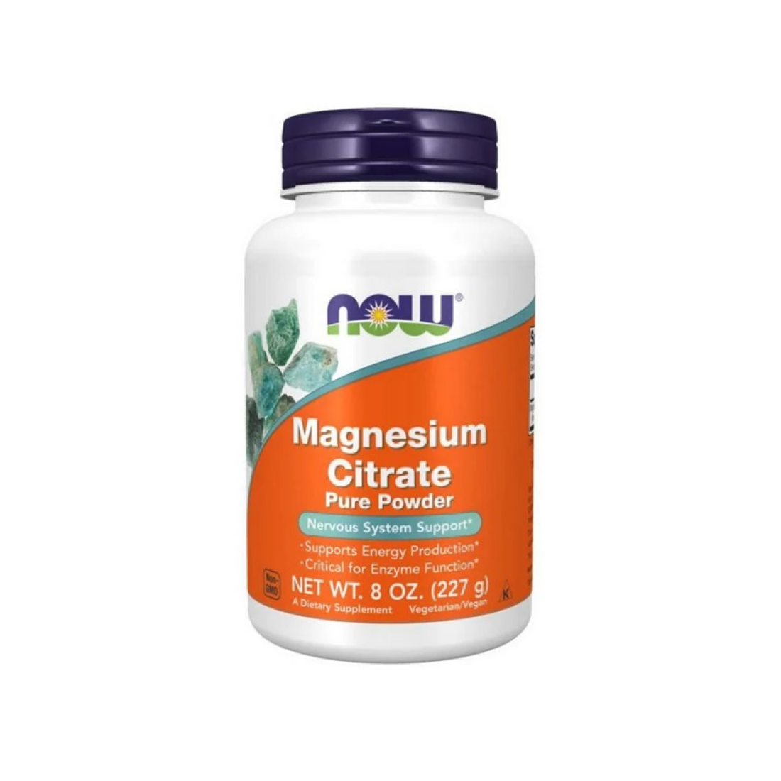 NOW FOODS MAGNESIUM CITRATE PURE POWDER - 227 GRAMS