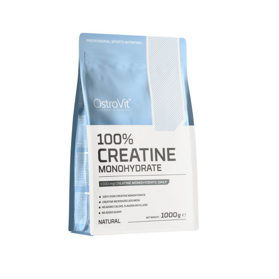 OSTROVIT 100% CREATINE MONOHYDRATE NATURAL - 1000 GRAMS