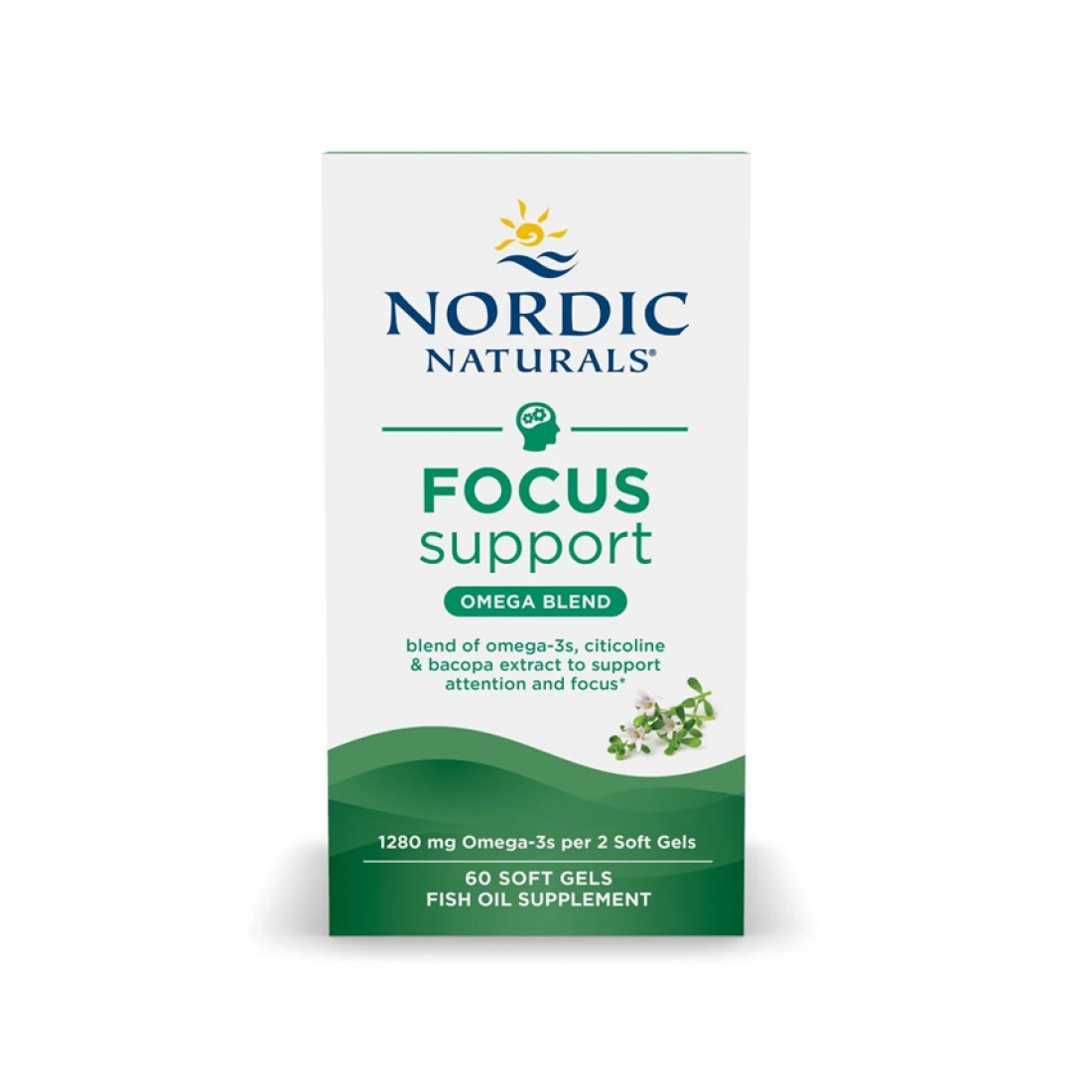NORDIC NATURALS FOCUS SUPPORT - 60 SOFTGELS