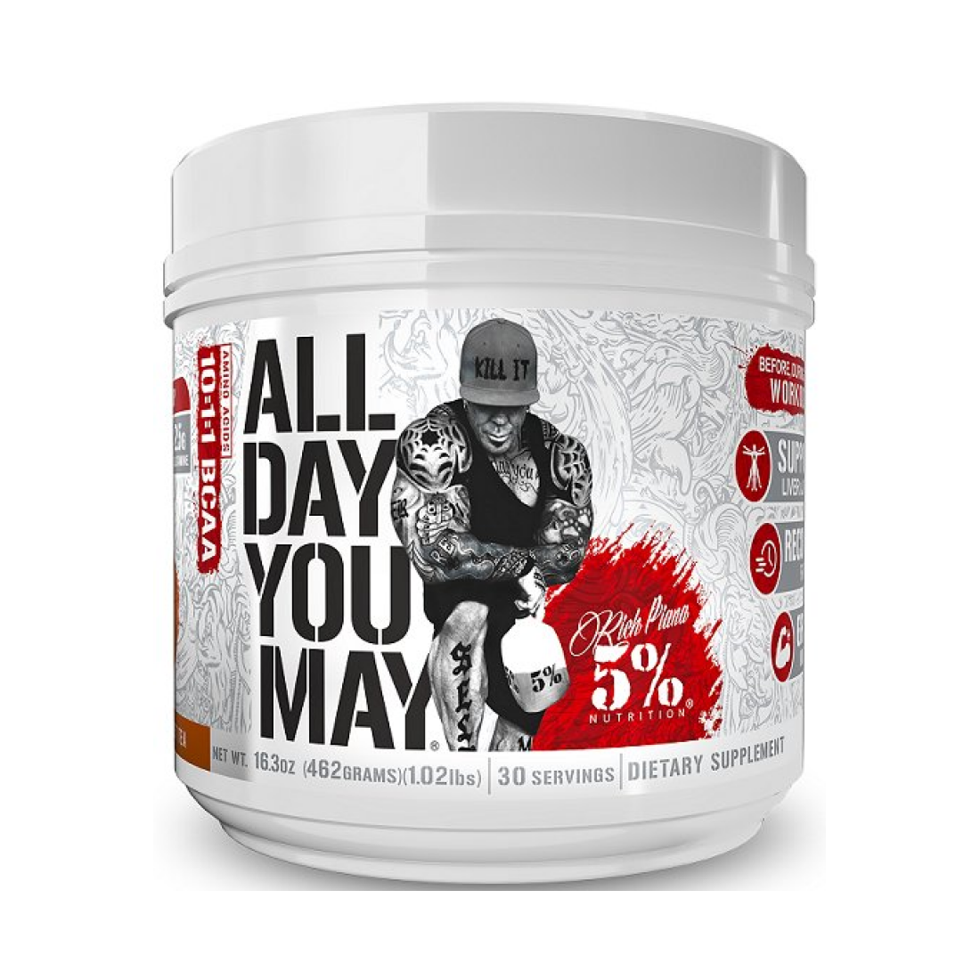 5% NUTRITION ALLDAYYOUMAY - LEGENDARY SERIES SOUTHERN SWEET TEA - 462 GRAMS
