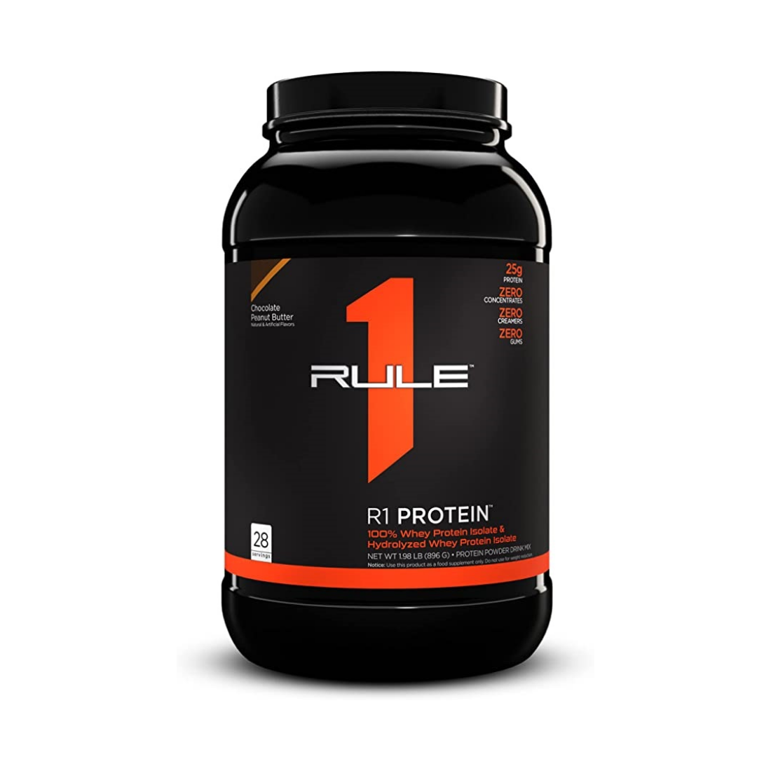 RULE ONE R1 PROTEIN CHOCOLATE PEANUT BUTTER - 896 GRAMS
