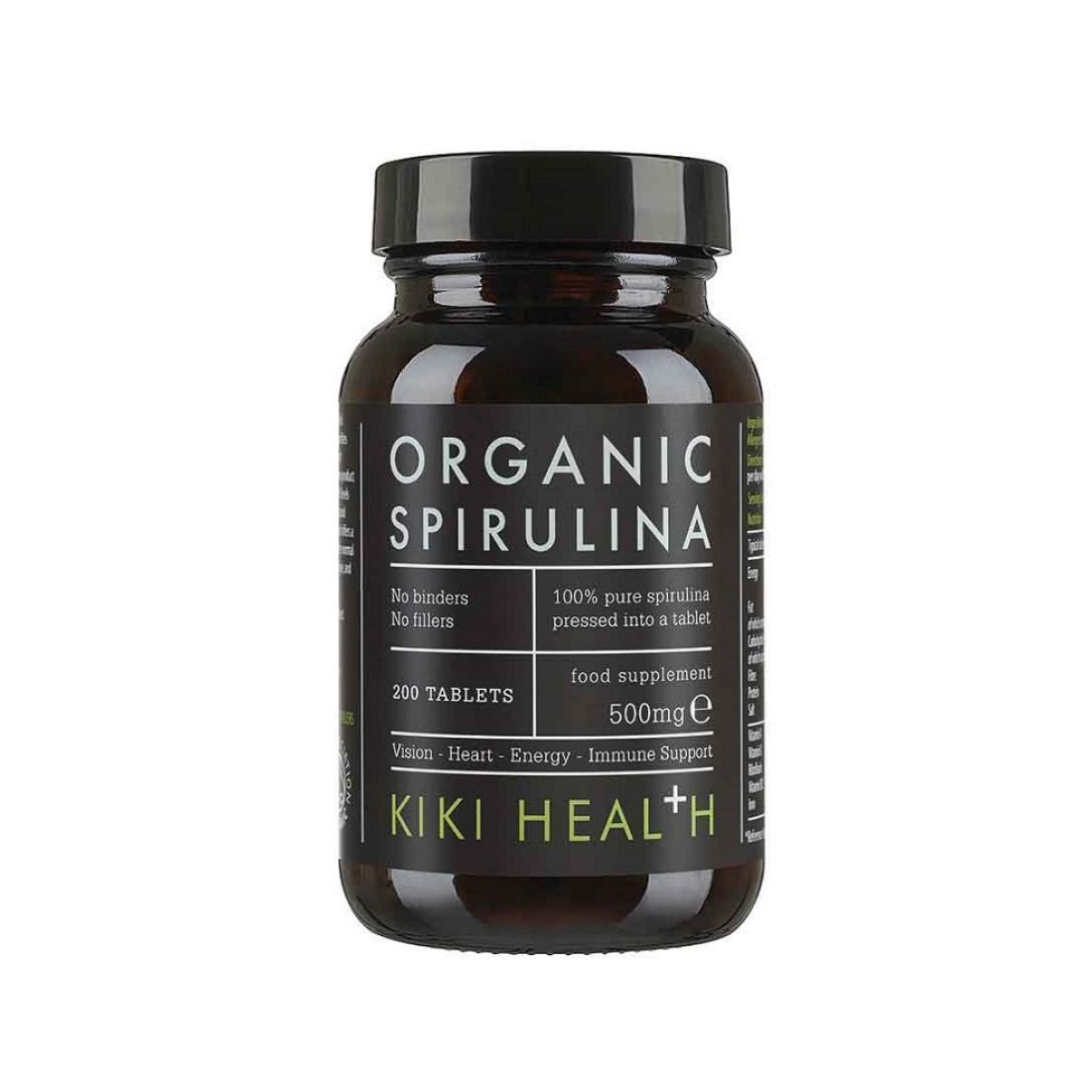 KIKI HEALTH SPIRULINA 500MG - 200 TABLETS
